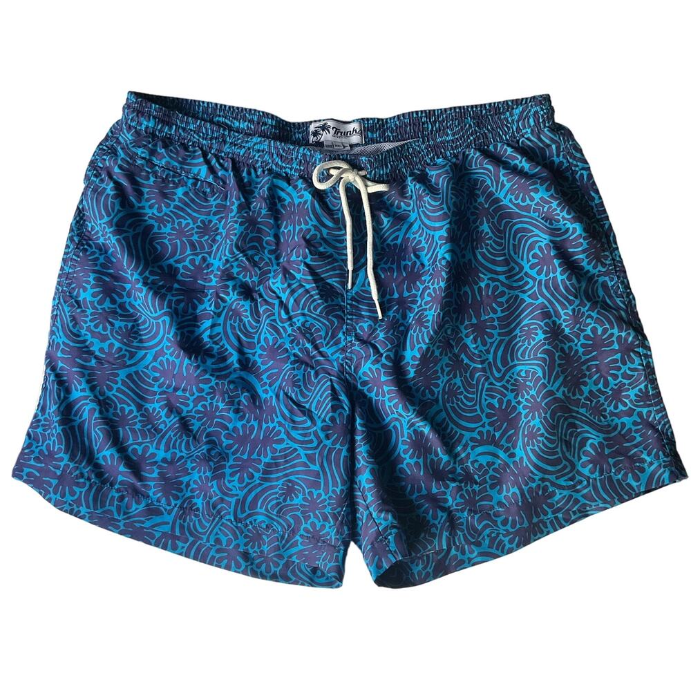 Trunks Boy’s Swimming Trunks size 2XL, Floral Blue